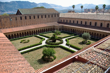 Monreale, il chiostro del duomo