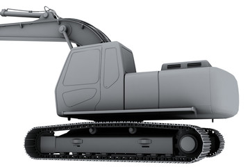 Grey model of the digger