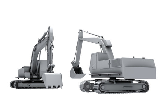 Grey model of the diggers