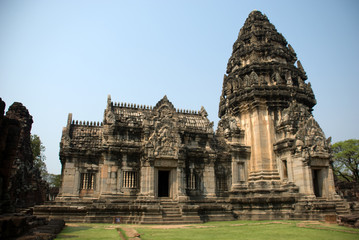 Fototapeta na wymiar Khmer temples in Nakhon Ratchasima,Thailand