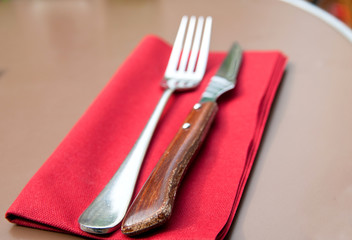 knife and fork