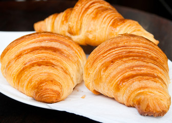 fresh croissant