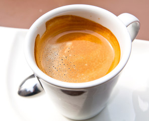 hot coffee