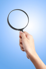 hand magnify glass