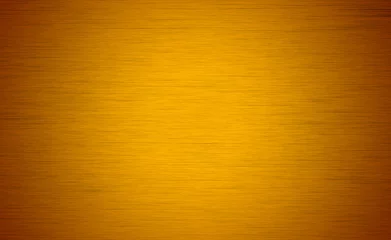 Fotobehang yellow copper texture © PSergey