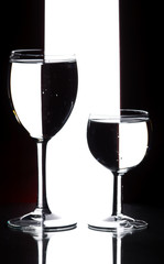 wine glasses