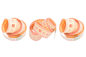 Measuring tapes showing 90-60-90 as ideal parameters