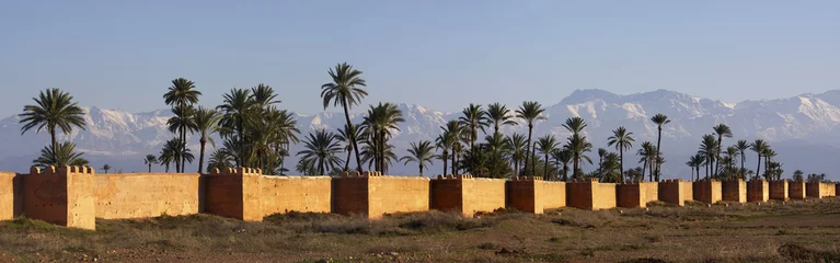 Foto op Canvas marrakech panoramique © françoise bro