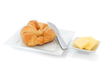 Croissant and Butter