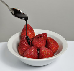 Fresas y chocolate