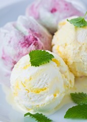 lemon ice cream