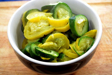 Bowl of Steamed Squash