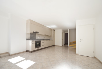 big kitchen, nobody inside