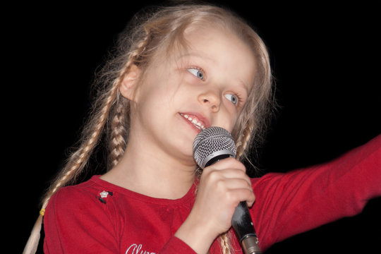 Young singer