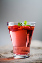 Strawberry drink
