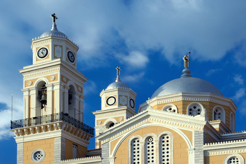 Greek orthodox cathedral in Kalamata, Greece - 31168416