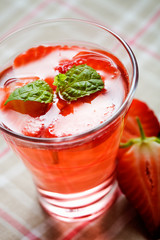 Strawberry drink