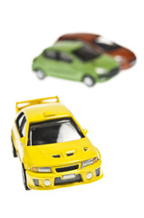 Three cars