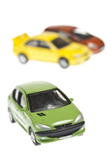 Three cars