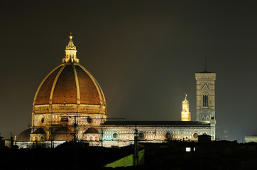 Florence Duomo at night