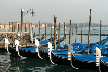 Fototapeta premium Grand Canal Scene, Venice, Italy