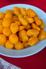 Golden dew dessert