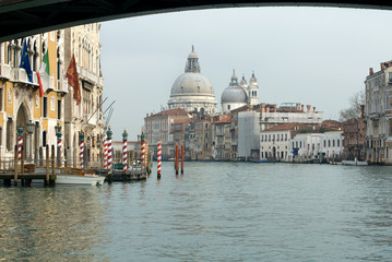 Obraz na płótnie Canvas Canal Scene, Venice, Italy