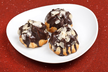 chocolate eclairs