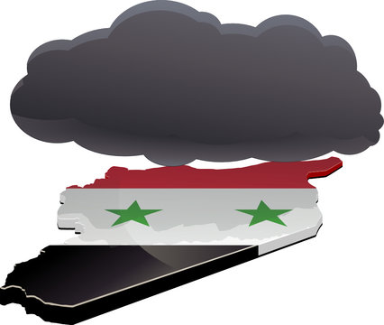 Black cloud over Syria