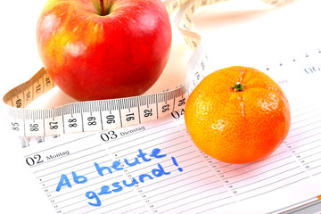 Ab heute gesund!