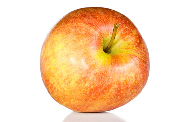 Fresh red apple.