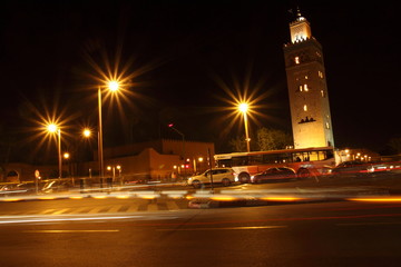 Koutoubia mosque, Marrakech, Morocco, Africa