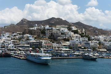 Picturesque Port, Paros, Greece