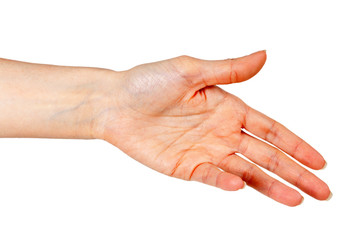 woman's hand