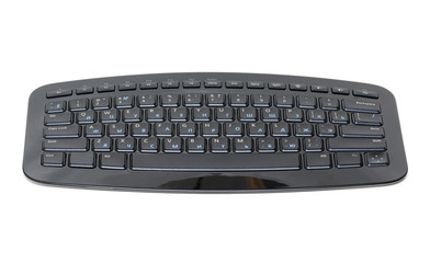black wireless keyboard