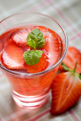 Strawberry drink