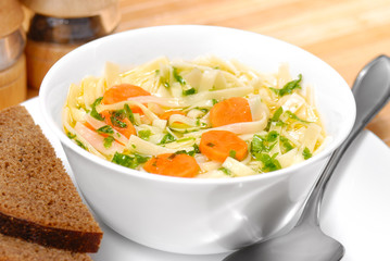 Noodle soup