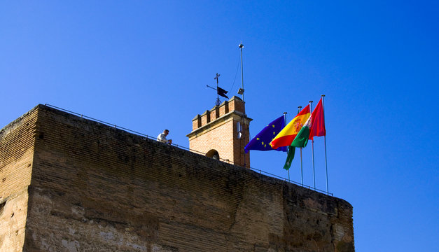Alcazaba - Alhambra - Granada - Spanien