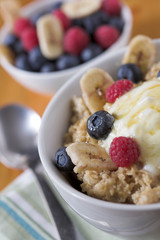 Healthy breakfast - shallow dof
