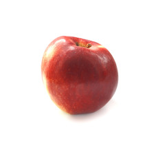 red apple isolated