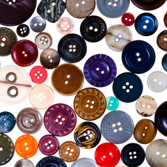many different buttons