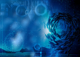 Fototapeta premium Dno morza