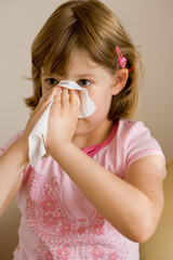 girl with cold