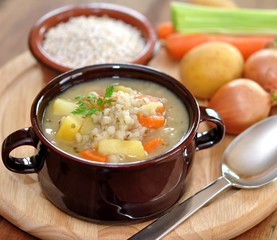 Eintopf mit Perlgraupen