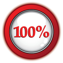 100 PERCENT ICON