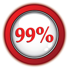 99 PERCENT ICON