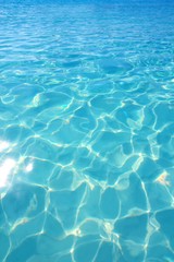 Fototapeta na wymiar Karaiby turkusowa woda plaża refleksji Aqua