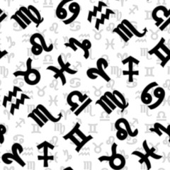 Seamless horoscope pattern