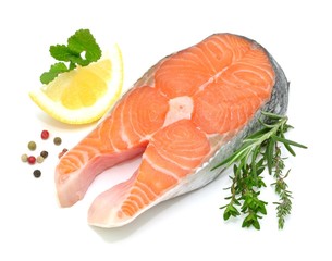 Pfeffer, Zitrone, Lachs