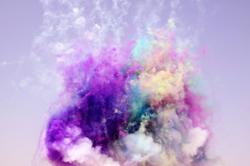 colored smoke